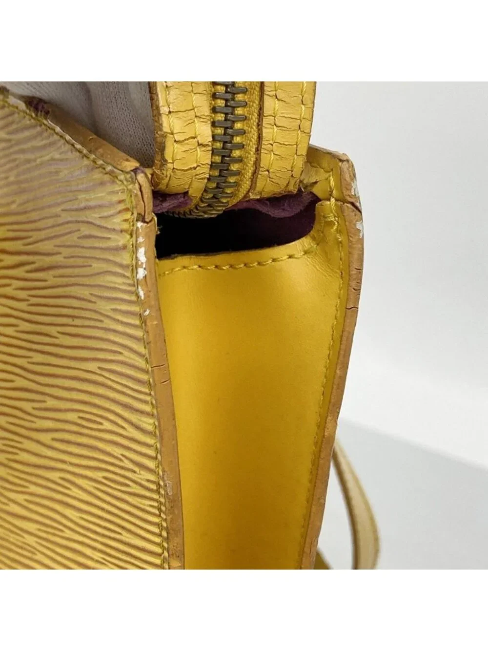Louis Vuitton Handbag Epi Saint Jacques Jaune - Picture 10 of 10